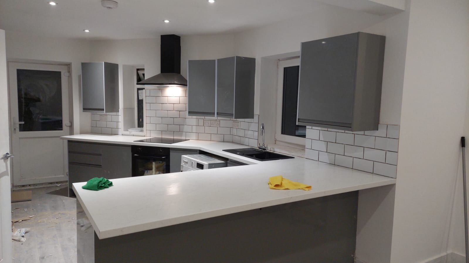 Completed kitchen refurbishment